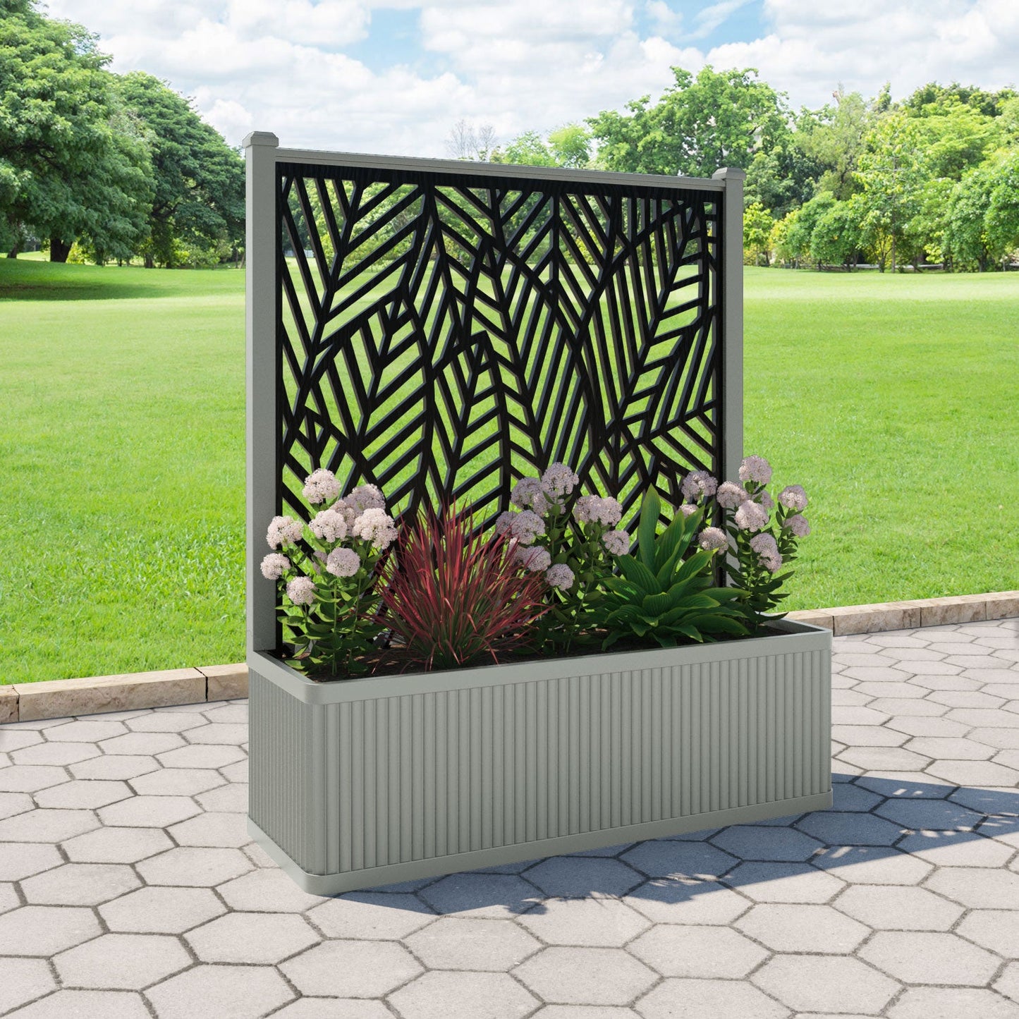Habitat Screen large flower pot with LED