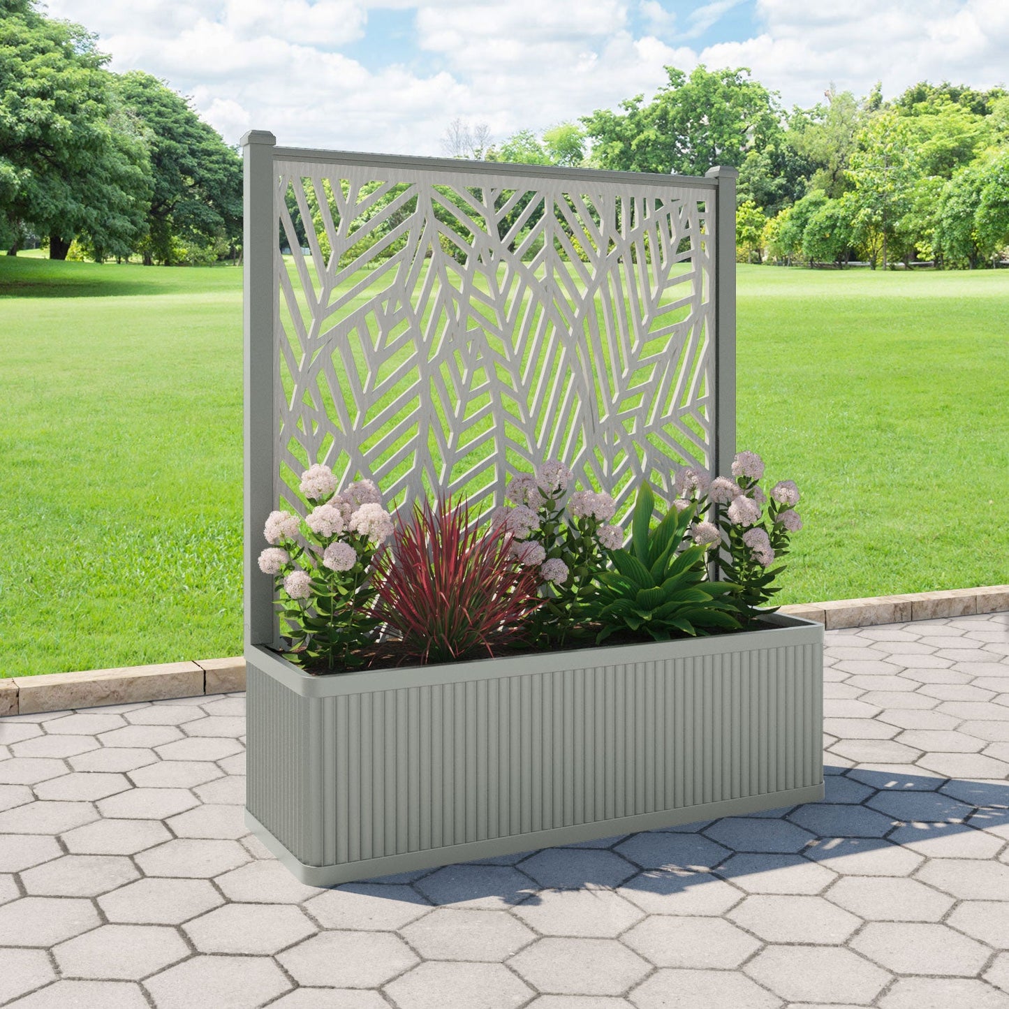 Habitat Screen large flower pot with LED