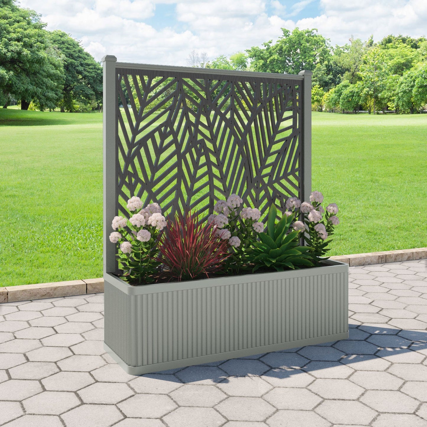 Habitat Screen large flower pot with LED