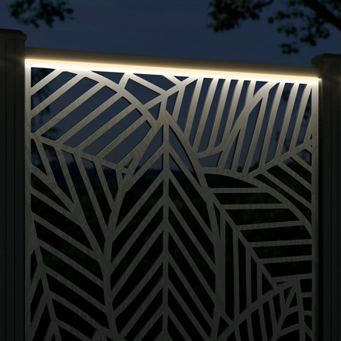 Habitat Screen large flower pot with LED