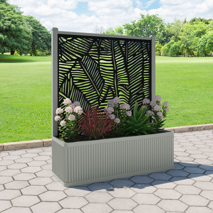 Feather Screen large flower pot with LED