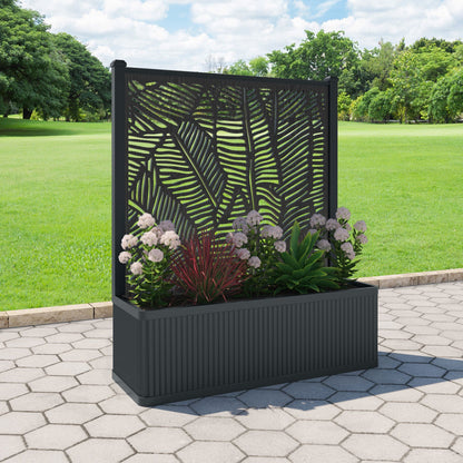Feather Screen large flower pot with LED