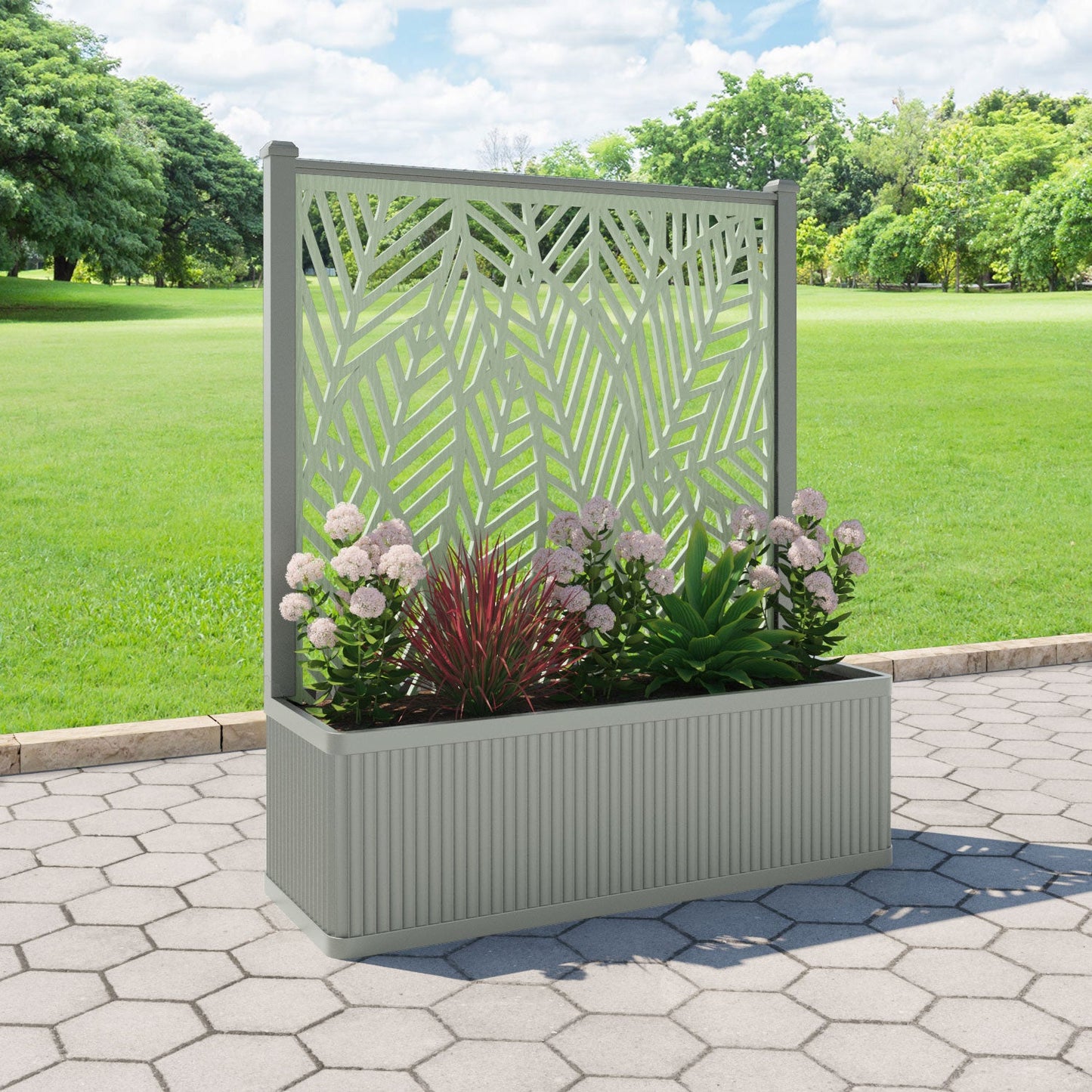 Habitat Screen large flower pot with LED