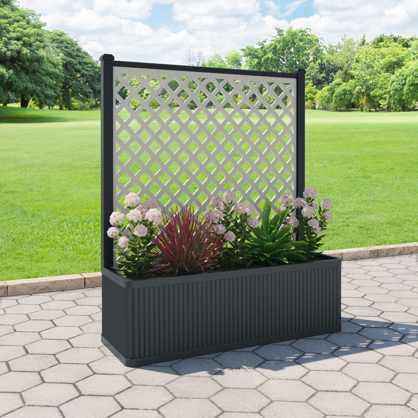 Hive Screen large flower pot with LED