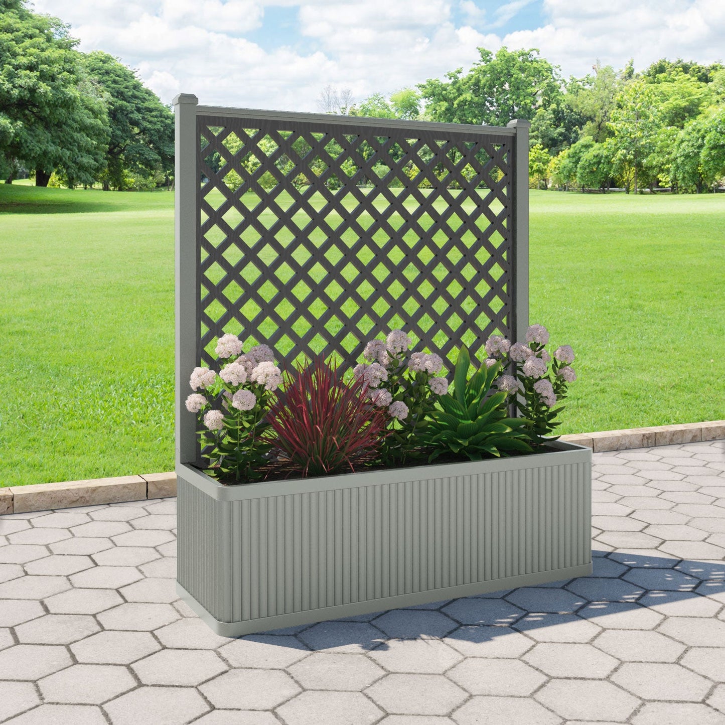 Hive Screen large flower pot with LED
