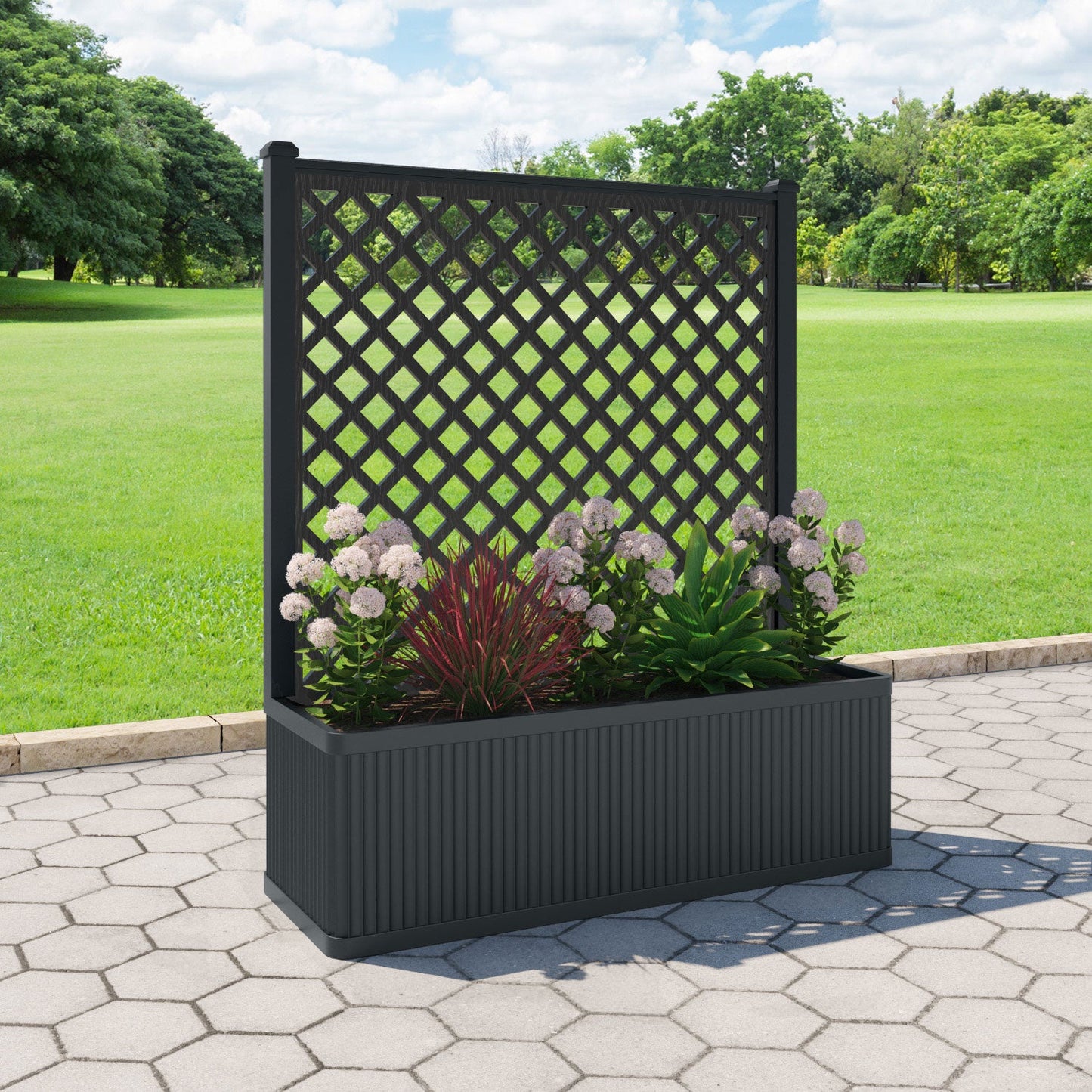 Hive Screen large flower pot with LED