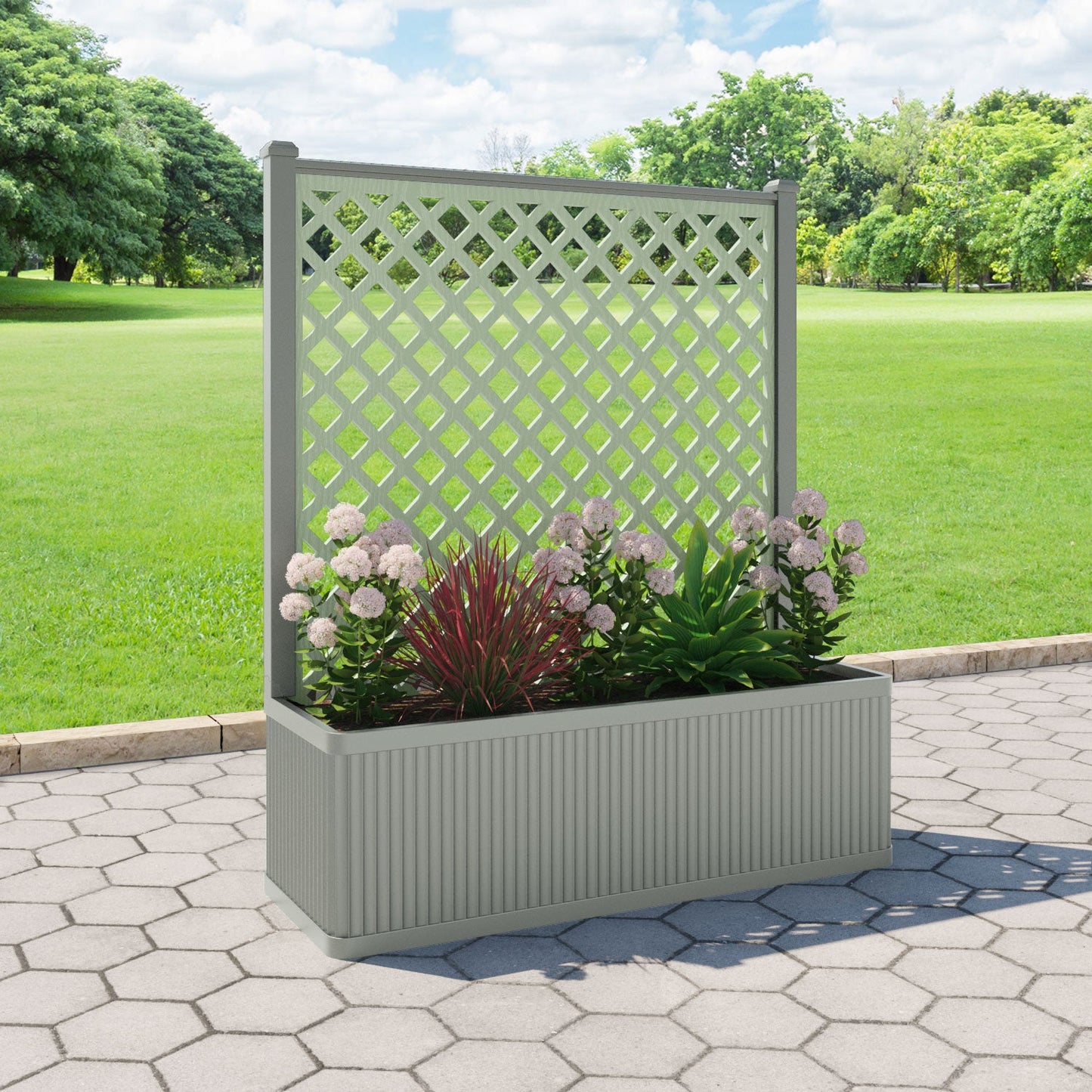 Hive Screen large flower pot with LED