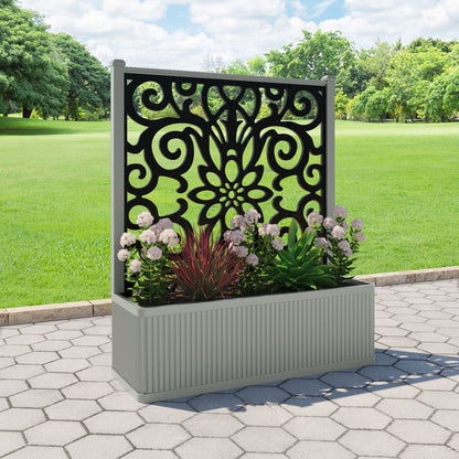 Windsor Screen large flower pot with LED
