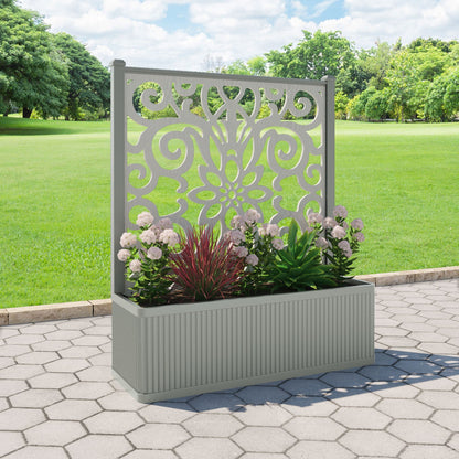 Windsor Screen large flower pot with LED