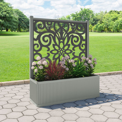 Windsor Screen large flower pot with LED