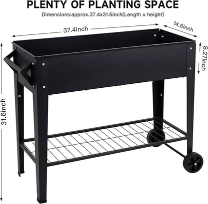Mobile Raised Garden Bed – Grow Effortlessly
