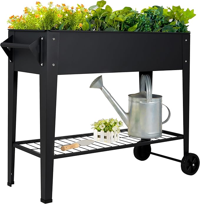 Mobile Raised Garden Bed – Grow Effortlessly