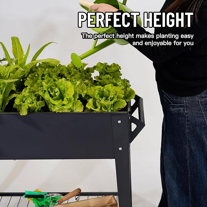 Mobile Raised Garden Bed – Grow Effortlessly
