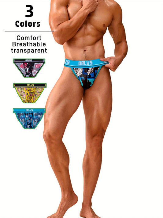 Men'S Ultrathin Breathable Comfortable Low Waist Briefs - Slim Fit Sports U-Convex