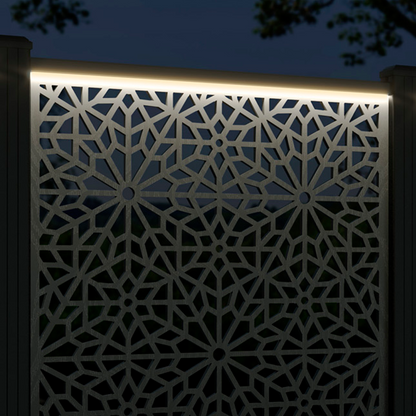 Alnara Screen high flower pot with LED