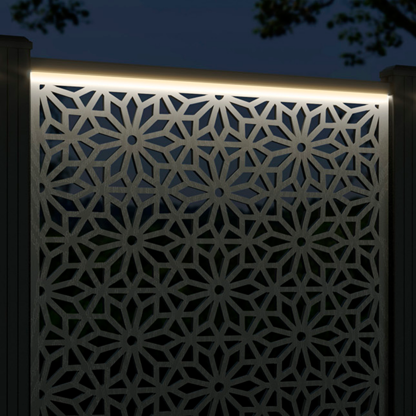 Narwa Screen large flower pot with LED