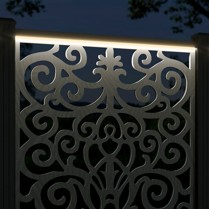 Windsor Screen high flower pot with LED