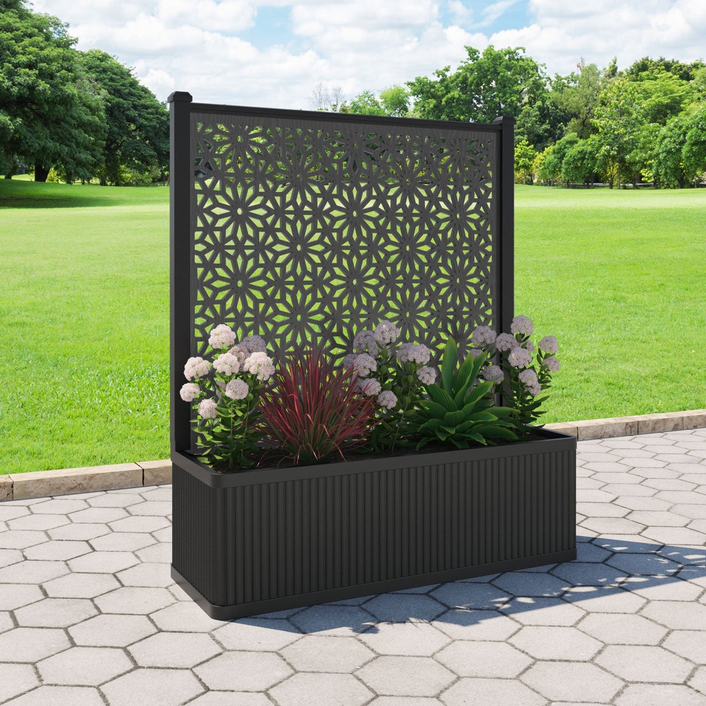 Narwa Screen large flower pot with LED