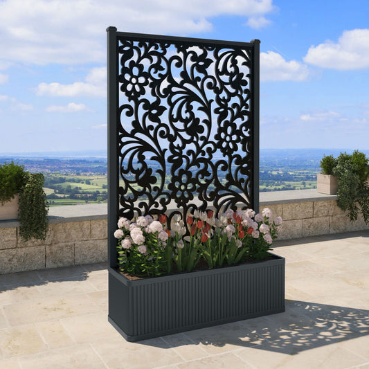 Eden Screen high flower pot with LED