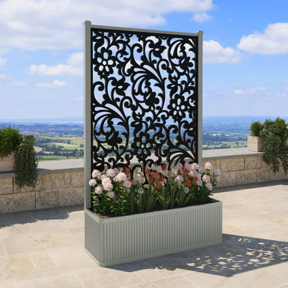 Eden Screen high flower pot with LED
