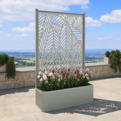Habitat Screen high flower pot with LED