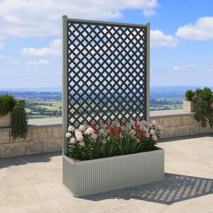 Hive Screen high flower pot with LED