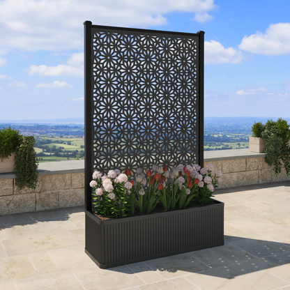 Narwa Screen high flower pot with LED