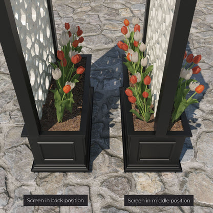 Narwa Screen large flower pot with LED